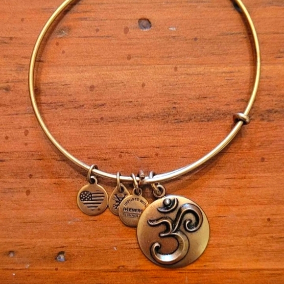 Alex and Ani Jewelry - Alex & Ani Om Charm Bracelet